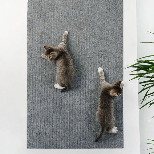 Selbstklebender Katzen-Kratzteppich – Ideal für Sofa, Wand und Ecken